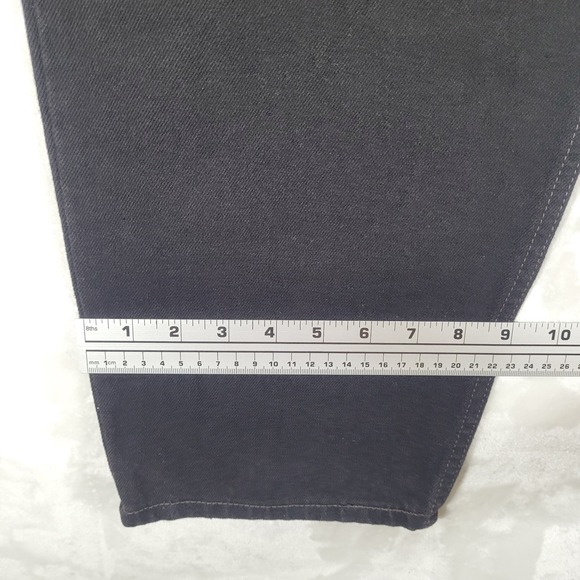 Vintage Levi's 550 Jeans Men's 36x32 Black Denim Straight Leg Relaxed Fit‎ USA - Picture 5 of 10